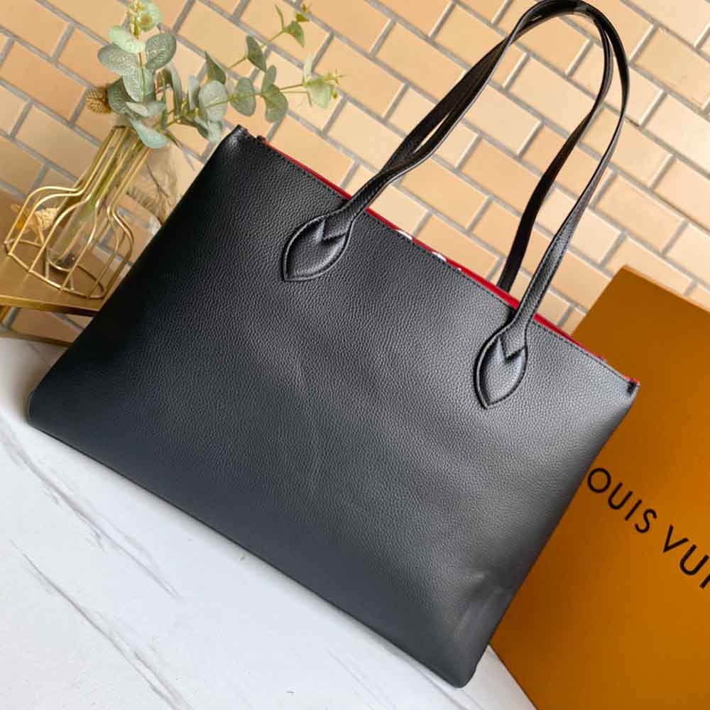 Louis Vuitton Lockme Shopper M57346 Beige/Schwarz/Grün 
